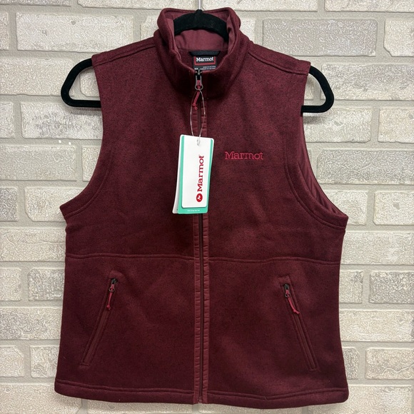 Marmot Jackets & Blazers - Women's Marmot Acai Berry Heather Fleece Vest M